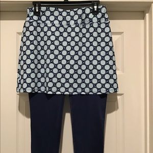 NWOT SanSoleil Skirted Leggings